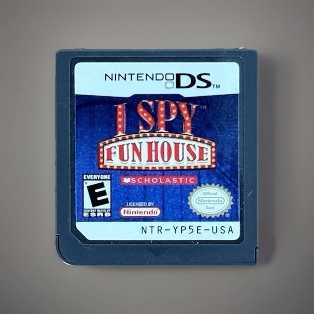 I Spy Fun House (Nintendo DS, 2007) Complete In Box CIB Working‎ Tested